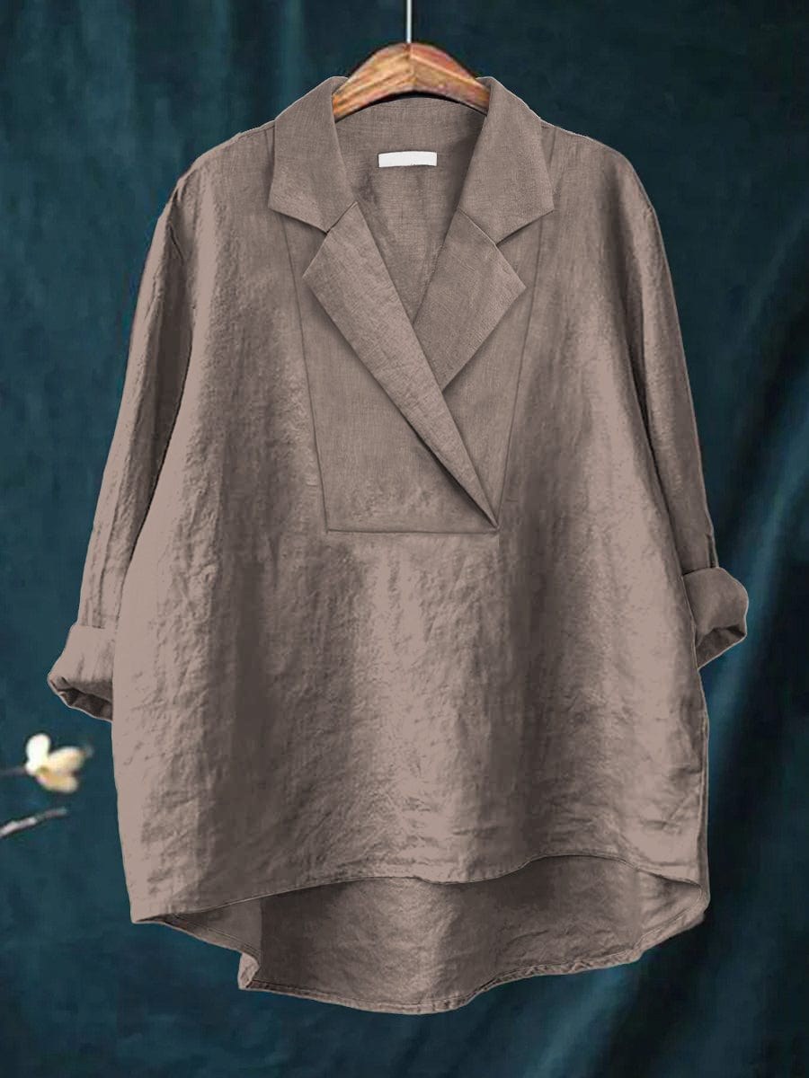 Oriana™ Timeless Blouse in Khaki