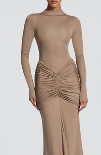 Marisol Maxi Dress – Stone