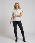 Orianne Airy Blouse with Short Sleeve