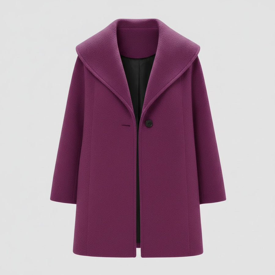 Orianne Coat in Purple