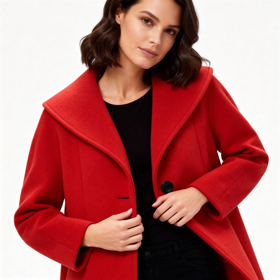Orianne Coat in Red