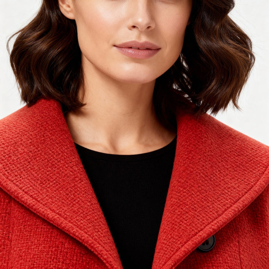 Orianne Coat in Red