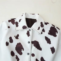 Orianne Elegant Jacket with Button Front