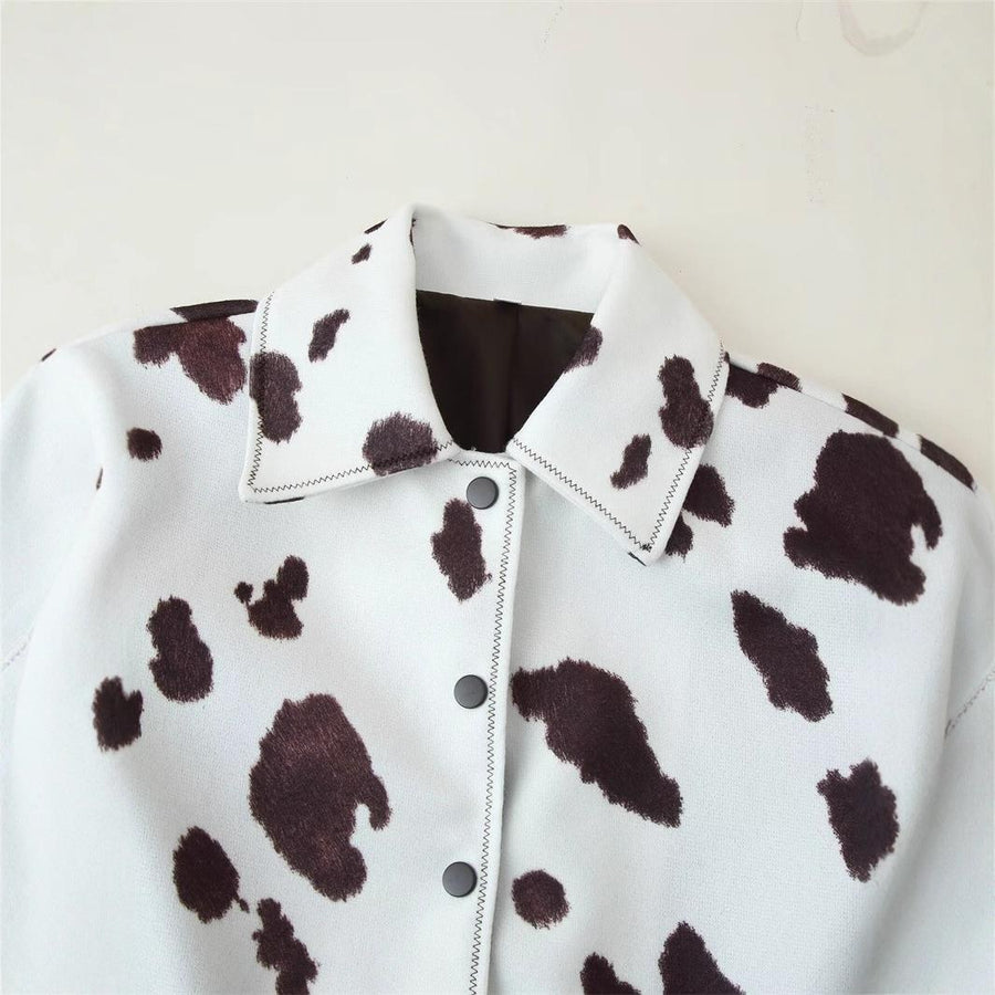 Orianne Elegant Jacket with Button Front