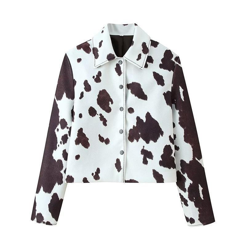 Orianne Elegant Jacket with Button Front