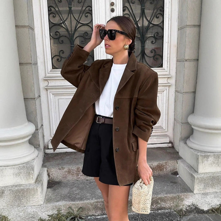 Orianne Elegant Jacket with Pockets