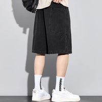 Original Street Denim Shorts in Charcoal