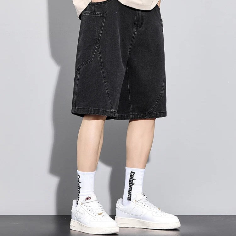 Original Street Denim Shorts in Charcoal