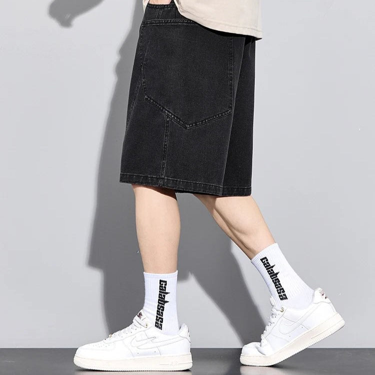 Original Street Denim Shorts in Charcoal