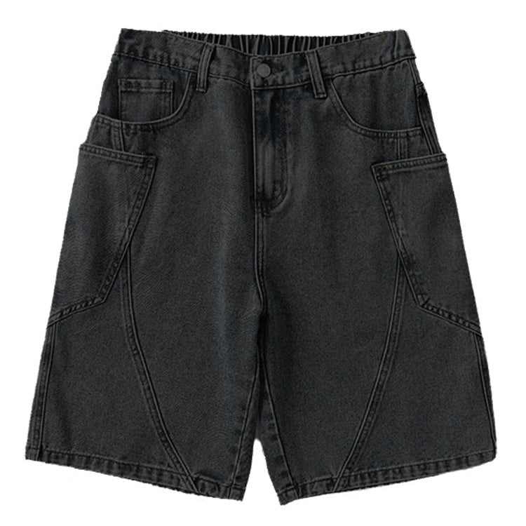 Original Street Denim Shorts in Charcoal