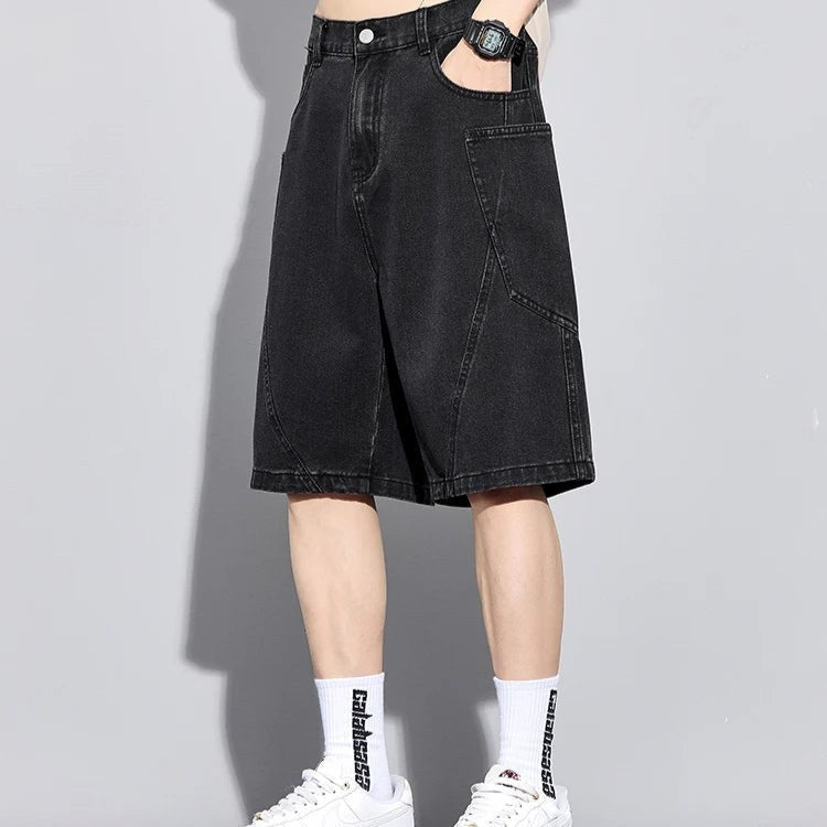 Original Street Denim Shorts in Charcoal