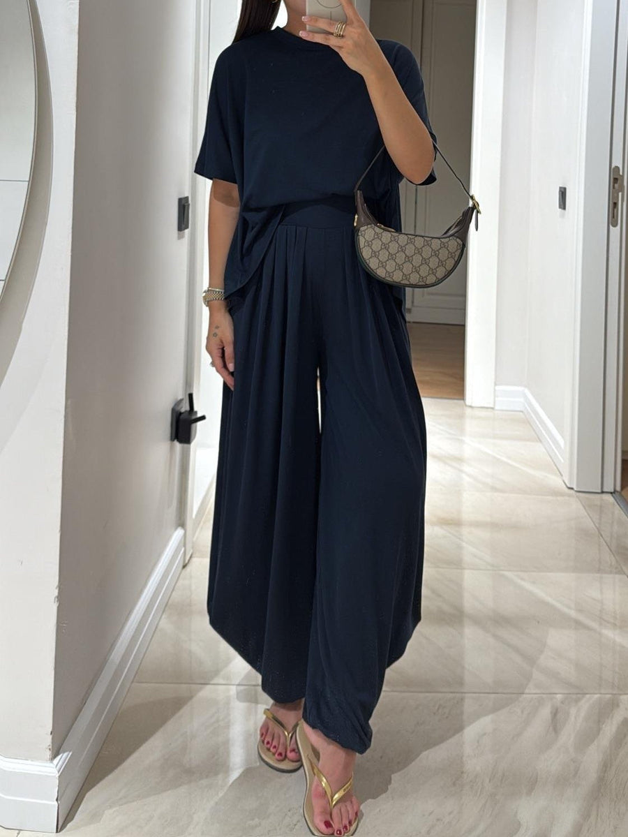 Orinda | Women's Wide-Leg Pants Co-ord Set