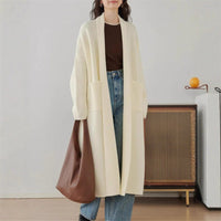Orla Knit Cardigan with Pockets in Cream