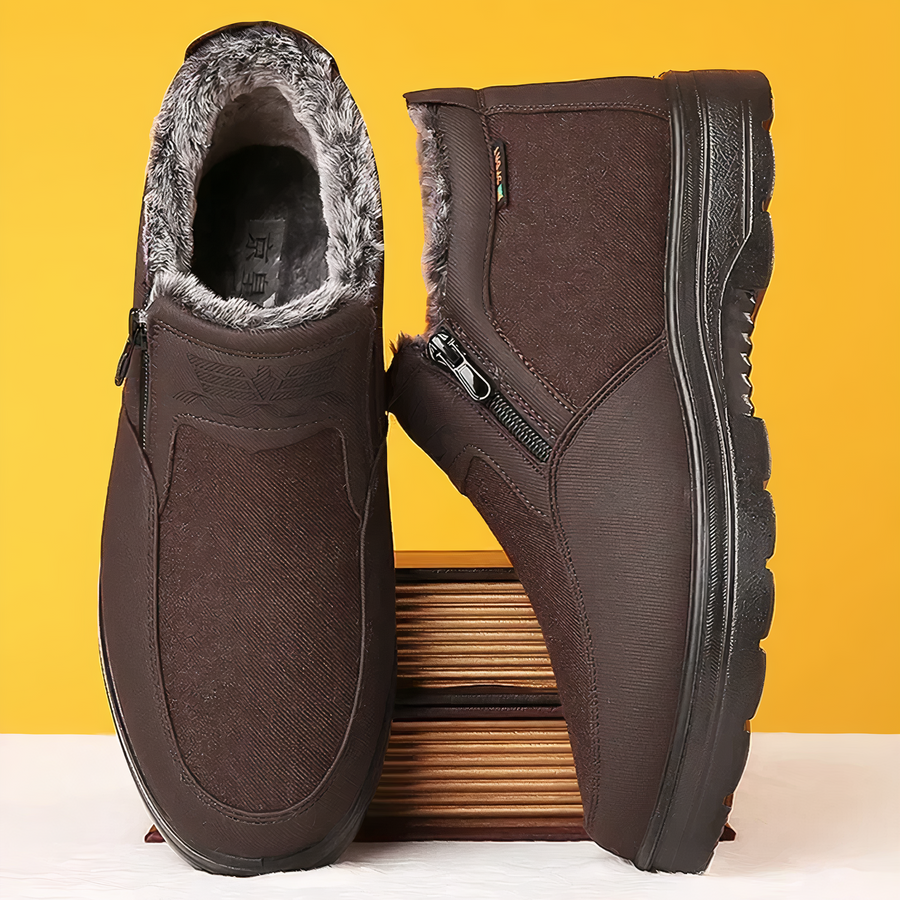 Men's Winter Boots Orthopedic Faux Fur Lined