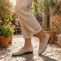 Evelyn | Knit Flats Women's Slip-On Round Toe Comfort