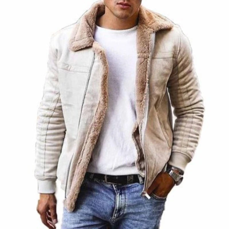 Oskar Jacket in Beige