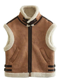 Otto Vest in Coffee Brown
