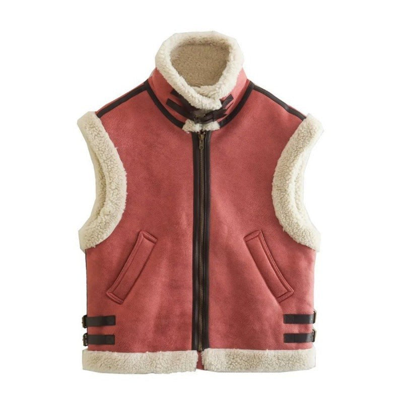 Otto Vest in Pink