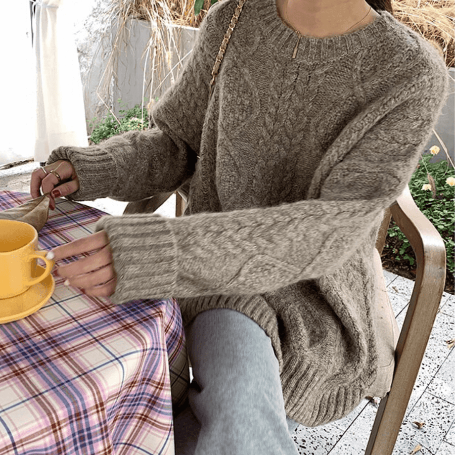 Margot Cable Knit Sweater