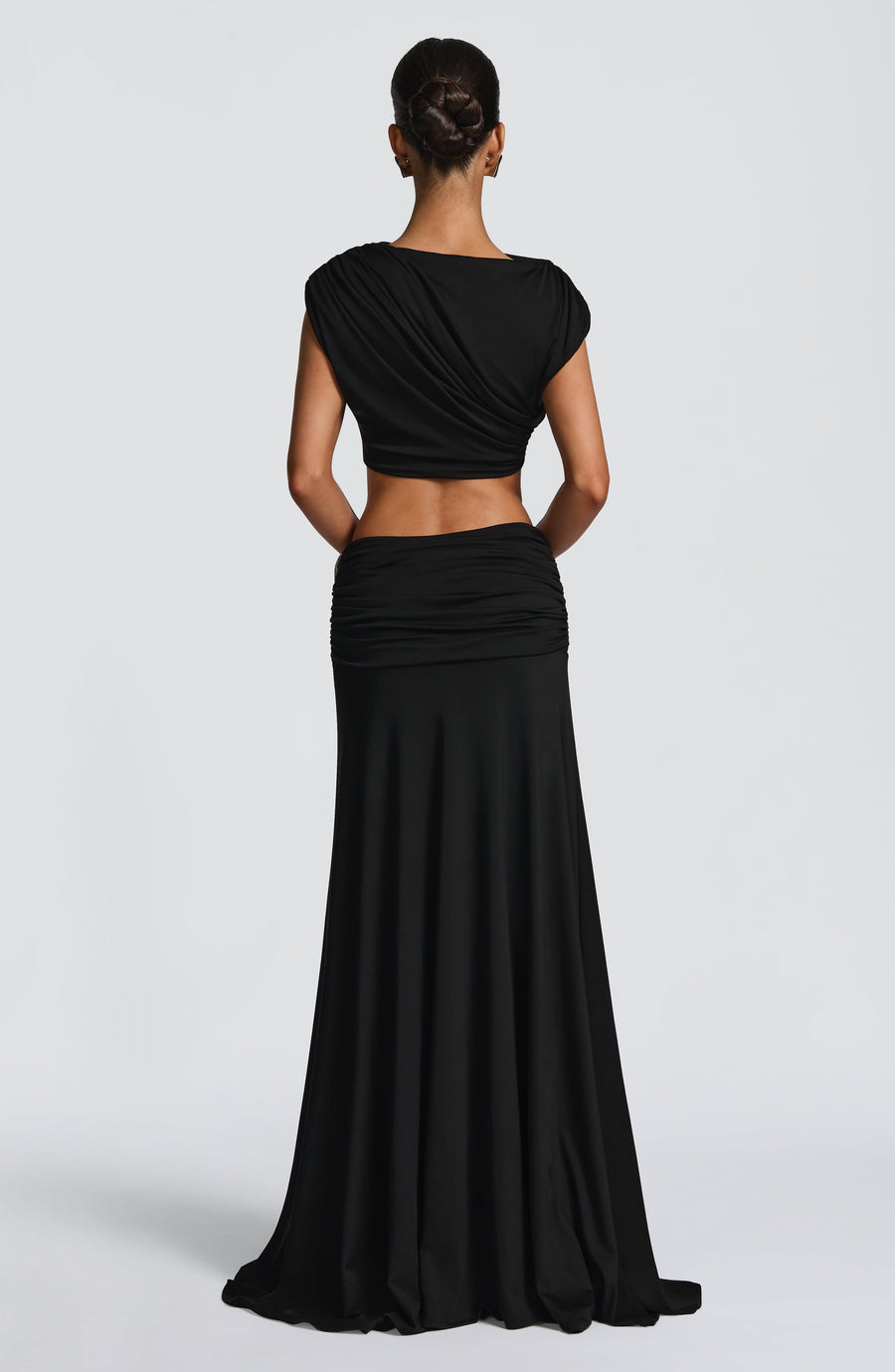 Martina Maxi Skirt in Black