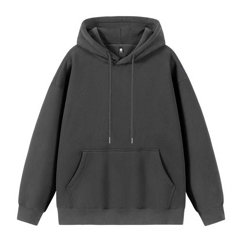 Paloma Casual Hoodie with Hood in Dark Grey