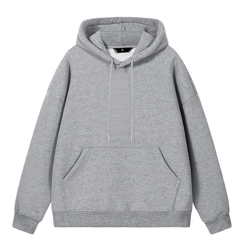 Paloma Casual Hoodie with Hood in Light Grey