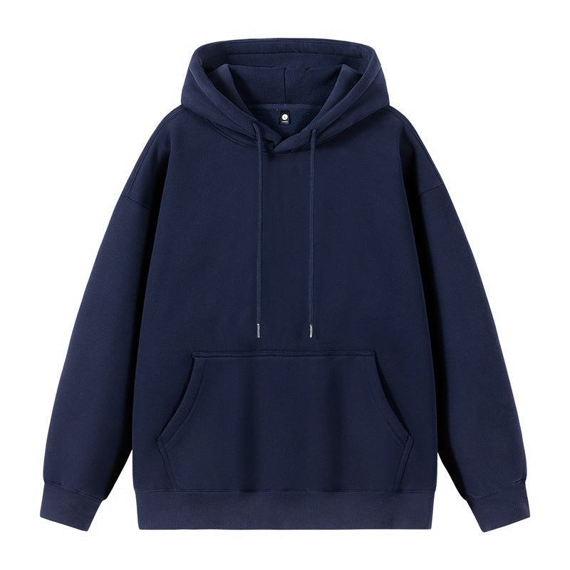 Paloma Casual Hoodie with Hood in Navy