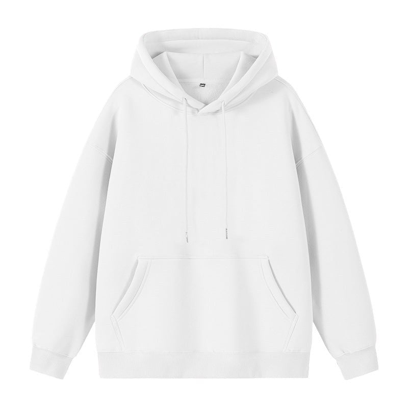 Paloma Casual Hoodie with Hood in White