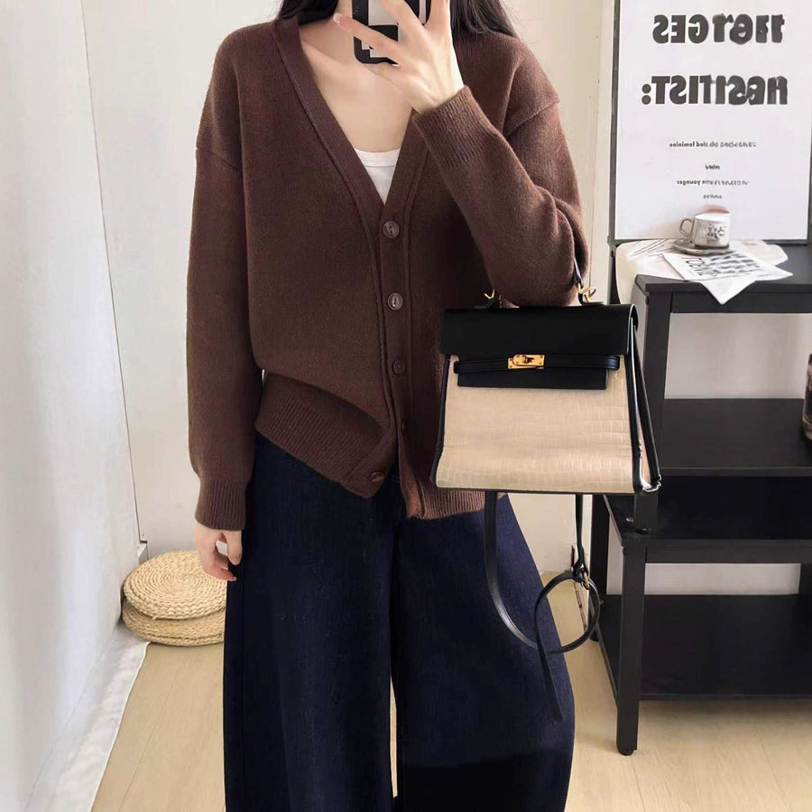 Paloma Knit Cardigan with V-Neck