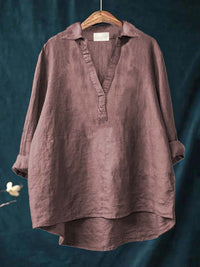 Patrice™ Timeless Blouse in Bordeaux