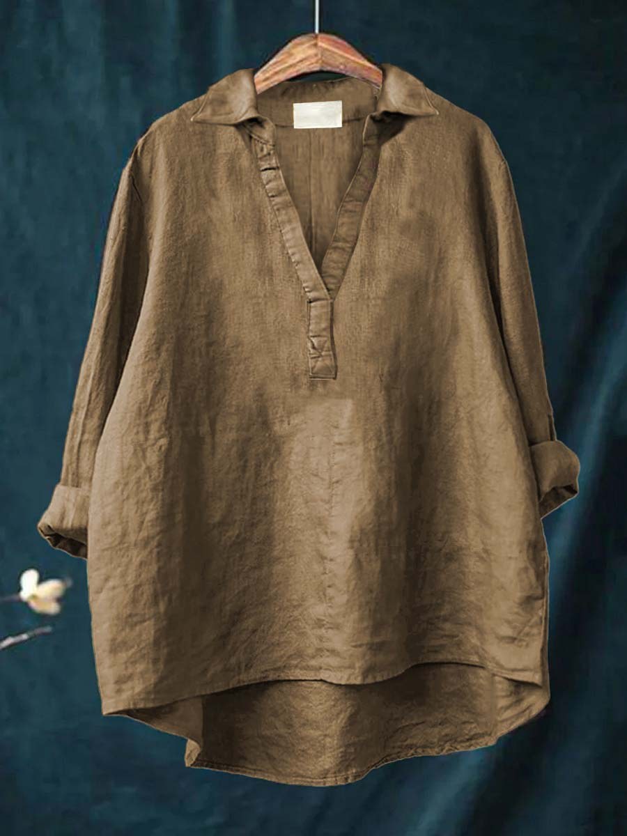 Patrice™ Timeless Blouse in Khaki