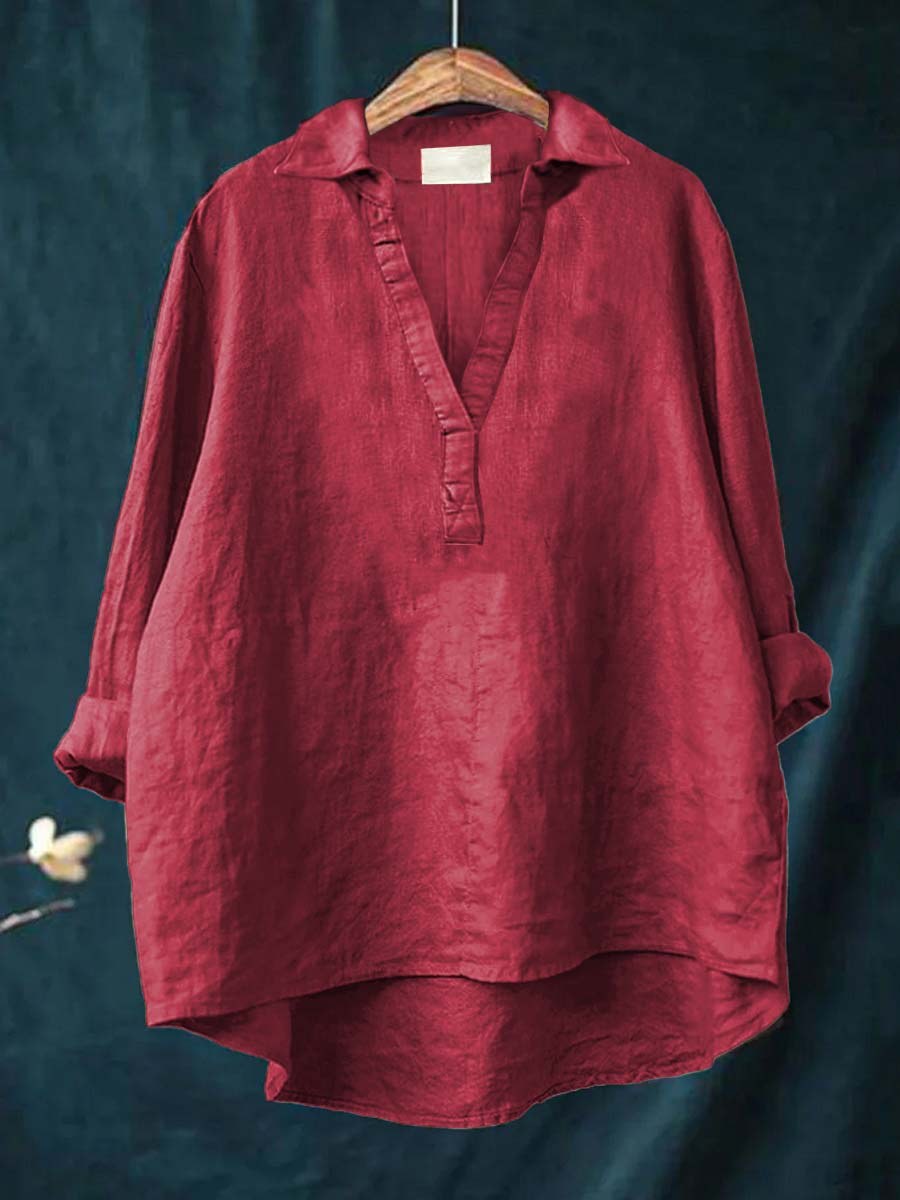 Patrice™ Timeless Blouse in Red