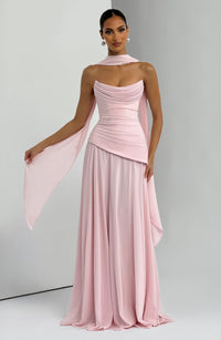 Marta Maxi Dress – Blush
