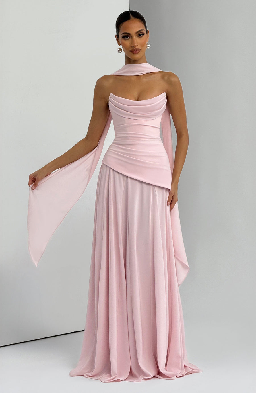 Marta Maxi Dress – Blush