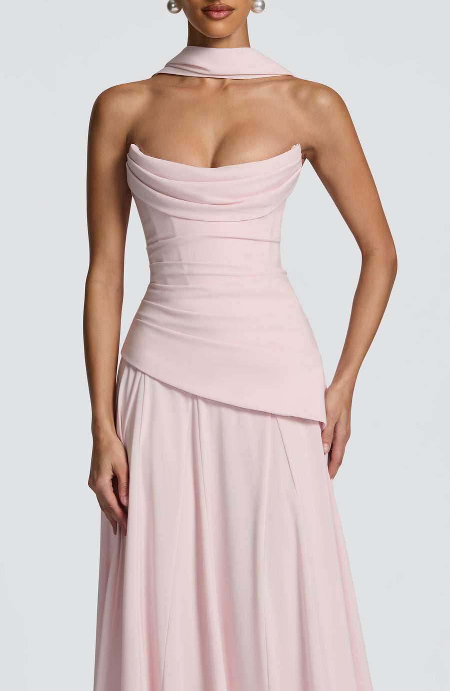 Marta Maxi Dress – Blush