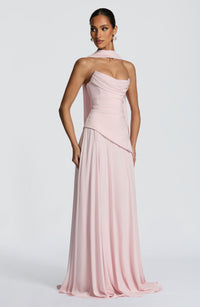 Marta Maxi Dress – Blush