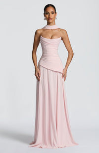Marta Maxi Dress – Blush