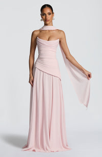 Marta Maxi Dress – Blush