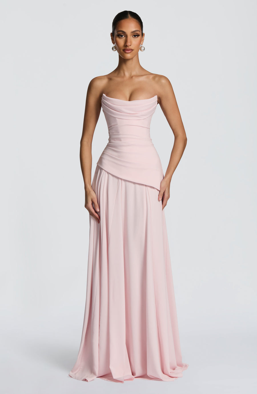 Marta Maxi Dress – Blush