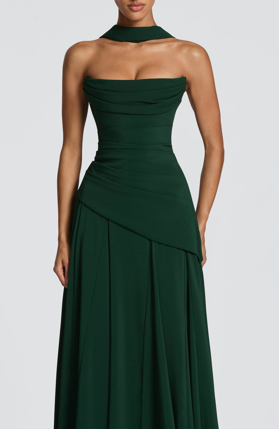 Marta Maxi Dress – Emerald