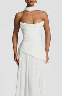 Marta Maxi Dress – Ivory