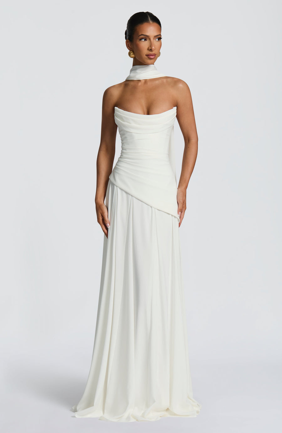 Marta Maxi Dress – Ivory