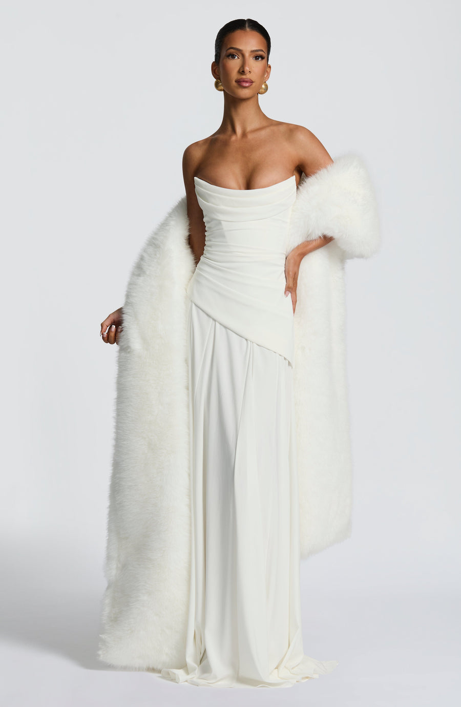 Marta Maxi Dress – Ivory