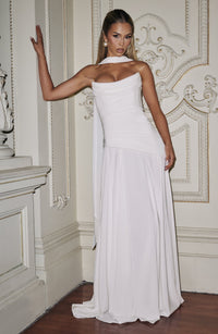 Marta Maxi Dress – Ivory