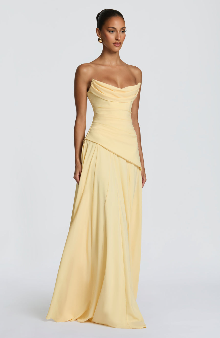 Marta Maxi Dress – Lemon