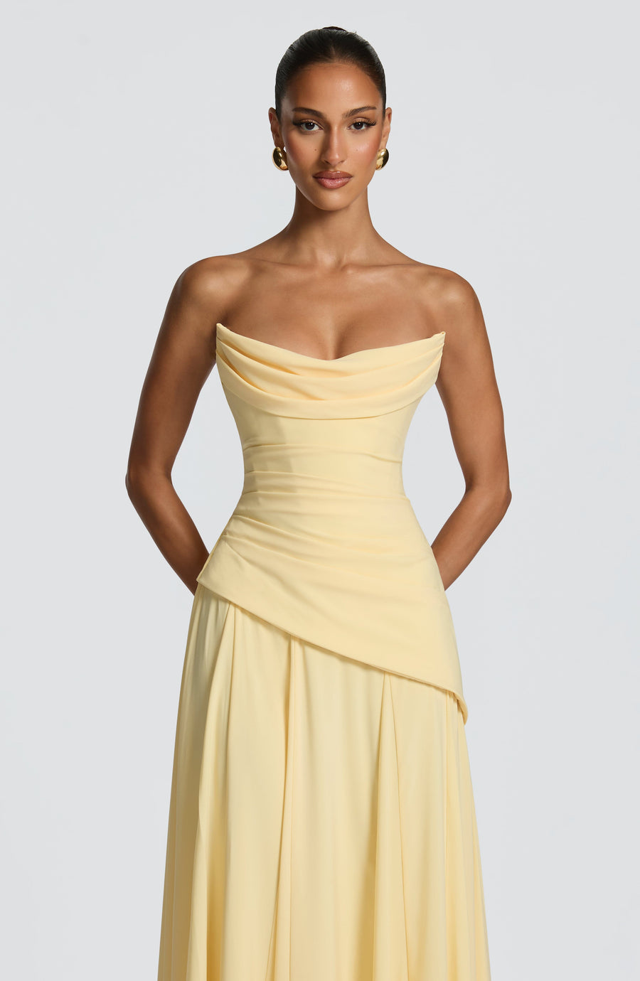 Marta Maxi Dress – Lemon