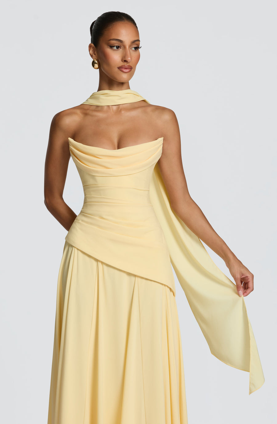 Marta Maxi Dress – Lemon