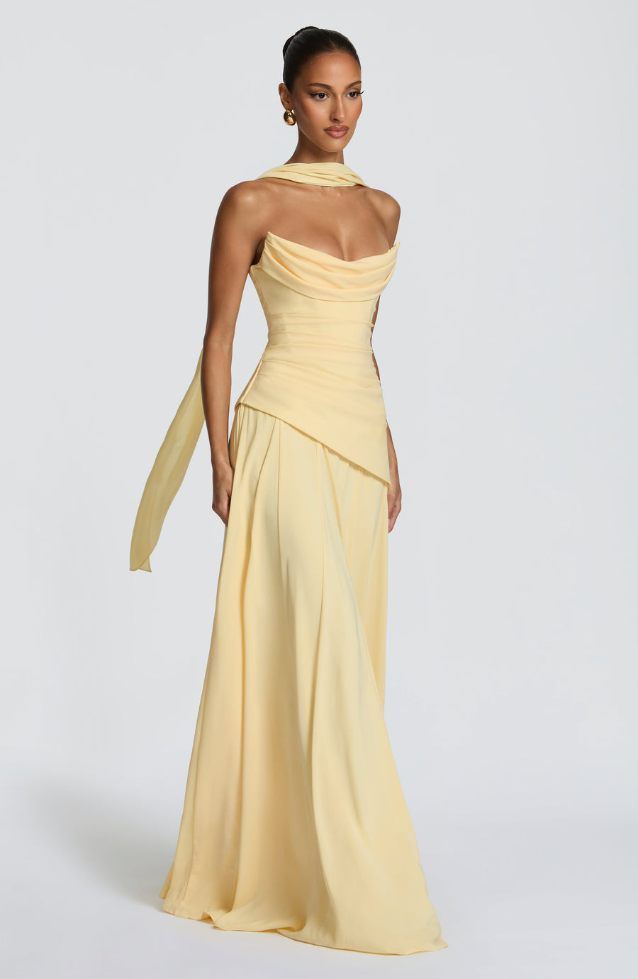 Marta Maxi Dress – Lemon