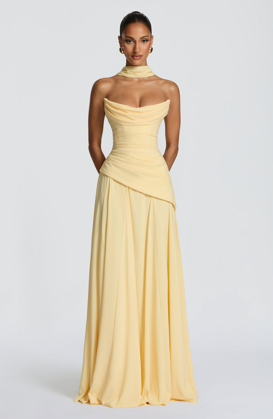 Marta Maxi Dress – Lemon