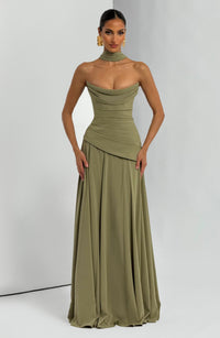Marta Maxi Dress – Sage